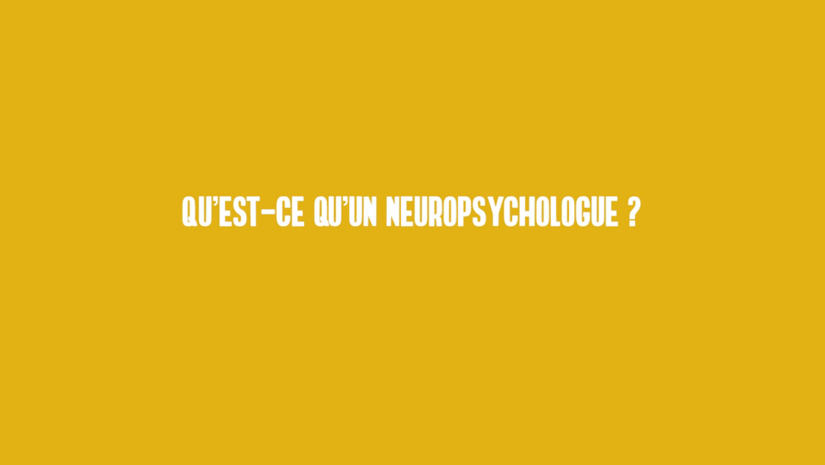Vignette vidéo AVC Neuropsychologue