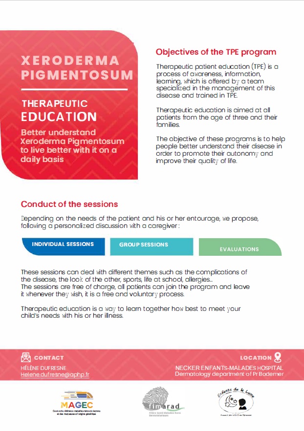 Flyer Xeroderma Pigmentosum-Eng ETP MAGEC